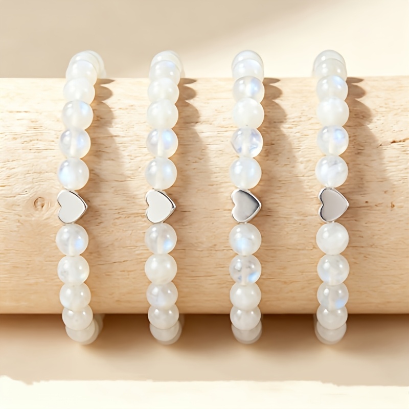 Elegant Handmade Stretch Bracelet, Everyday Accessory
